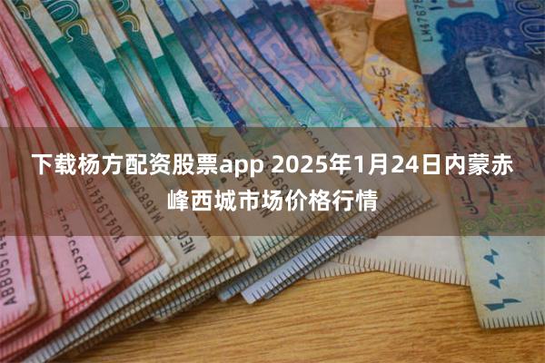 下载杨方配资股票app 2025年1月24日内蒙赤峰西城市场价格行情